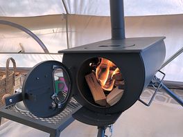 A roaring fire sir