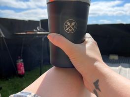 Peaceful morning coffee