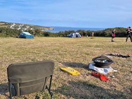 View from our pitch
