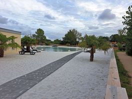 The lagoon.