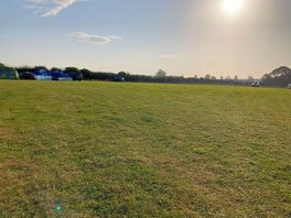 View from our tent across the field