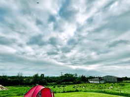 Tent in the campsite