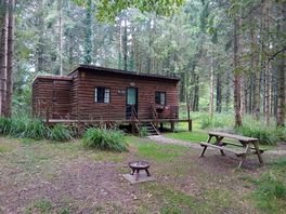 Front picture of the cabin