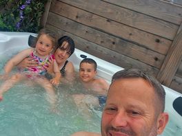 Hot tub was amazing