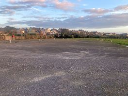 View across the carpark to the rear of the main street buildings.