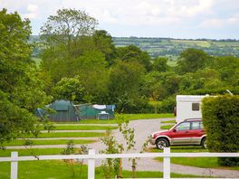 Mixed pitches – a bit of grass and a bit of gravel