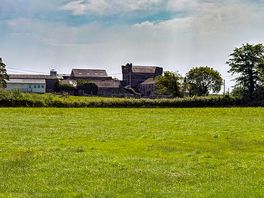 Site on a working dairy farm