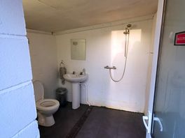 Unisex toilet and shower is functional. site has only a few pitches one toilet isn't a big issue.