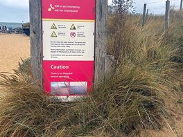 Coastal walk to the beach
