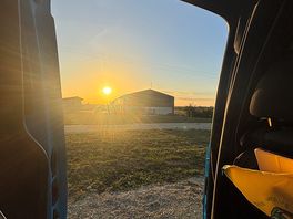 Sun going down