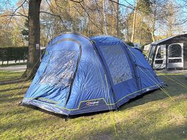 Tent pitch under trees