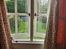 Morning view from the shepherd's hut... if only all days could start like this!