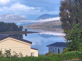 Beautiful views to wake up to on site.
