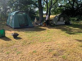 Our little pitch for the night
