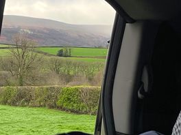 Views from the van