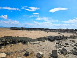 Photo of southerness beach 5 mins walk from site