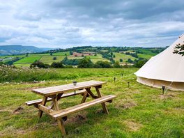 Fantastic views across the Black Mountains