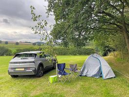 Non-electric tent pitch