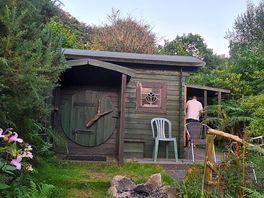 Moonlight hobbit hole