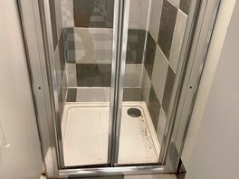 Shower trays were dirty