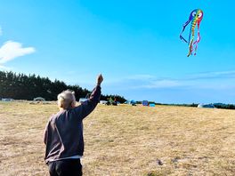 Kite flying on site