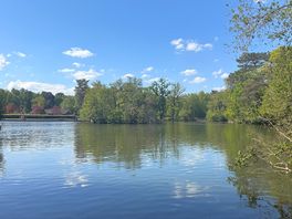 The beautiful lake