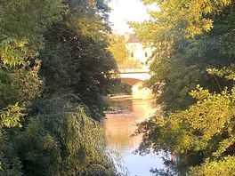 Nearby river walk