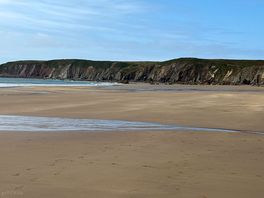 Marloes sands just a short drive away