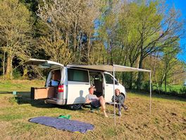 Pitches with space for an awning