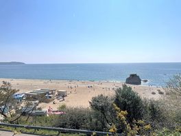 The nearby beach, 20 minute walk