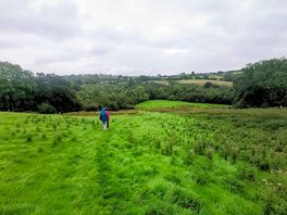 On the way to the river.