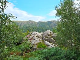 View from the diamond boulders
