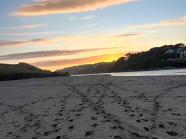 Crantock at sunset