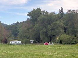 Long distance view of pitch