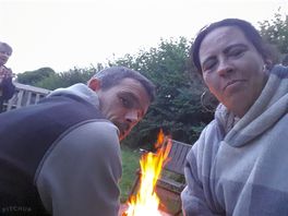 Chilllin with fire