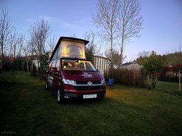 Peaceful night at camping saint louis