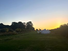 Sunset at marshwood farm