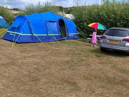 Set up for viewskids to the sea