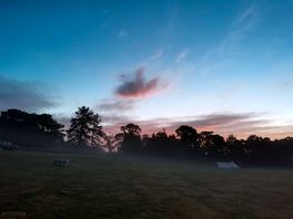 View from our tent.