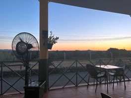 Restaurant terrace