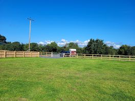 The view across the field from our pitch