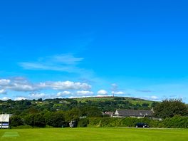 View from our pitch!