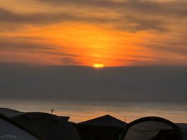Sunset on our last night