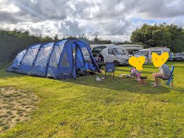 Camping set up.