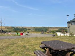 View from our pitch