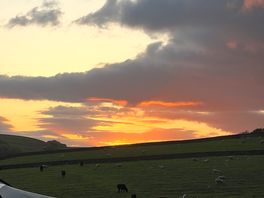 Great views of the sunset