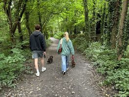 Scenic walk to town