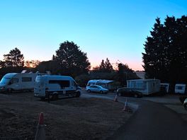 Sunrise from site