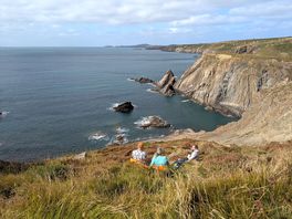 Coastal path to solva