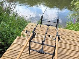 Well maintained fishing area